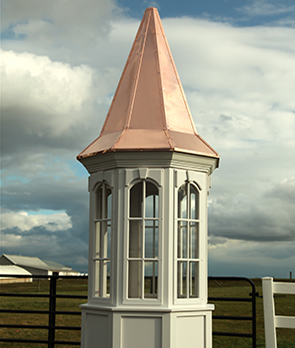beveled base cupolas